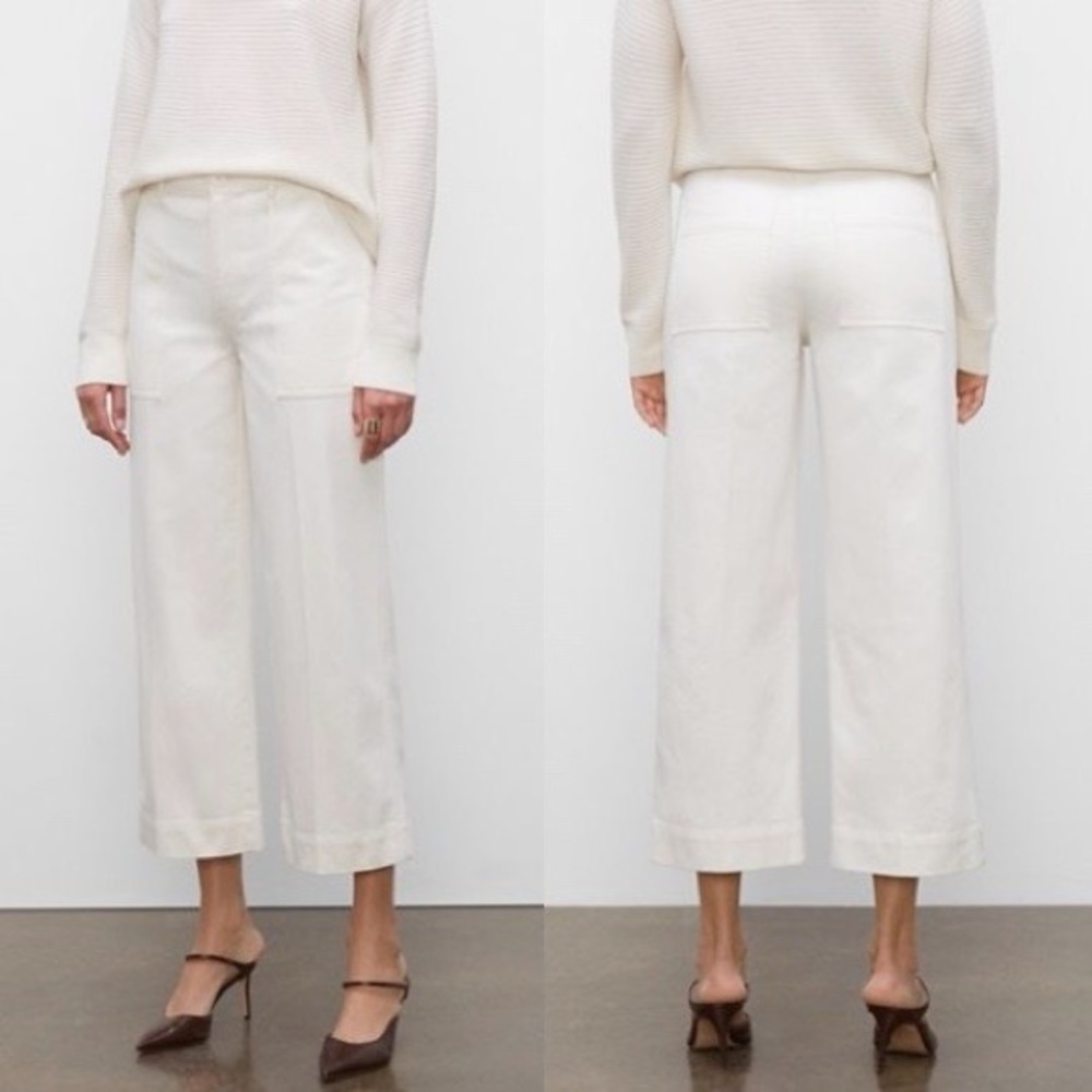 Club Monaco Utility Pant in Milk 14